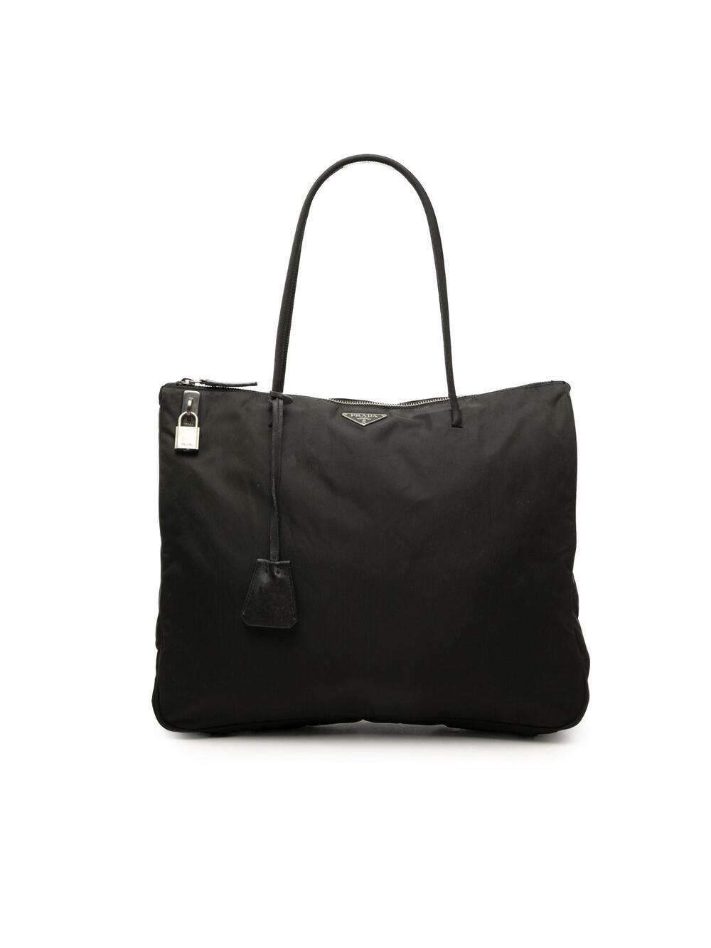 Prada Tessuto Tote Pre-Loved Black #366210P44B